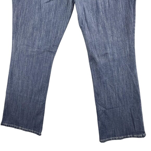 Levis 515 Jeans Womens 12 Bootcut Stretch Mid Rise W34 L29 Medium Wash Faded Y2K - Picture 11 of 16